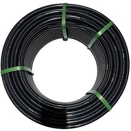 Труба из сшитого полиэтилена WAAG Black DN20 x 2,8 PN10 (бухта 100 м), PE-Xa / EVOH, черная
